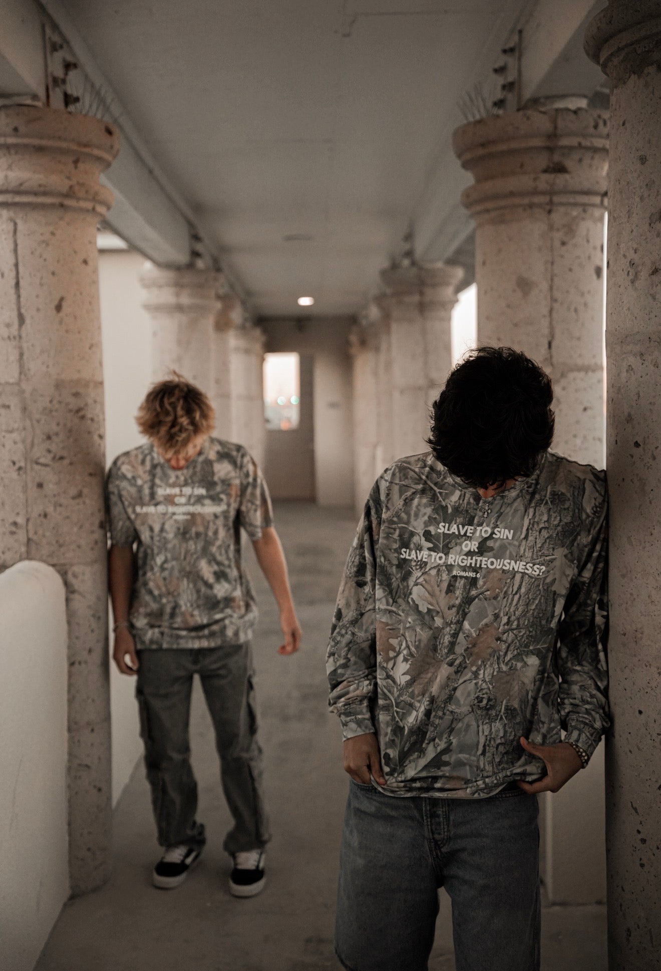 Slave to Righteousness Camo (Long-Sleeve)