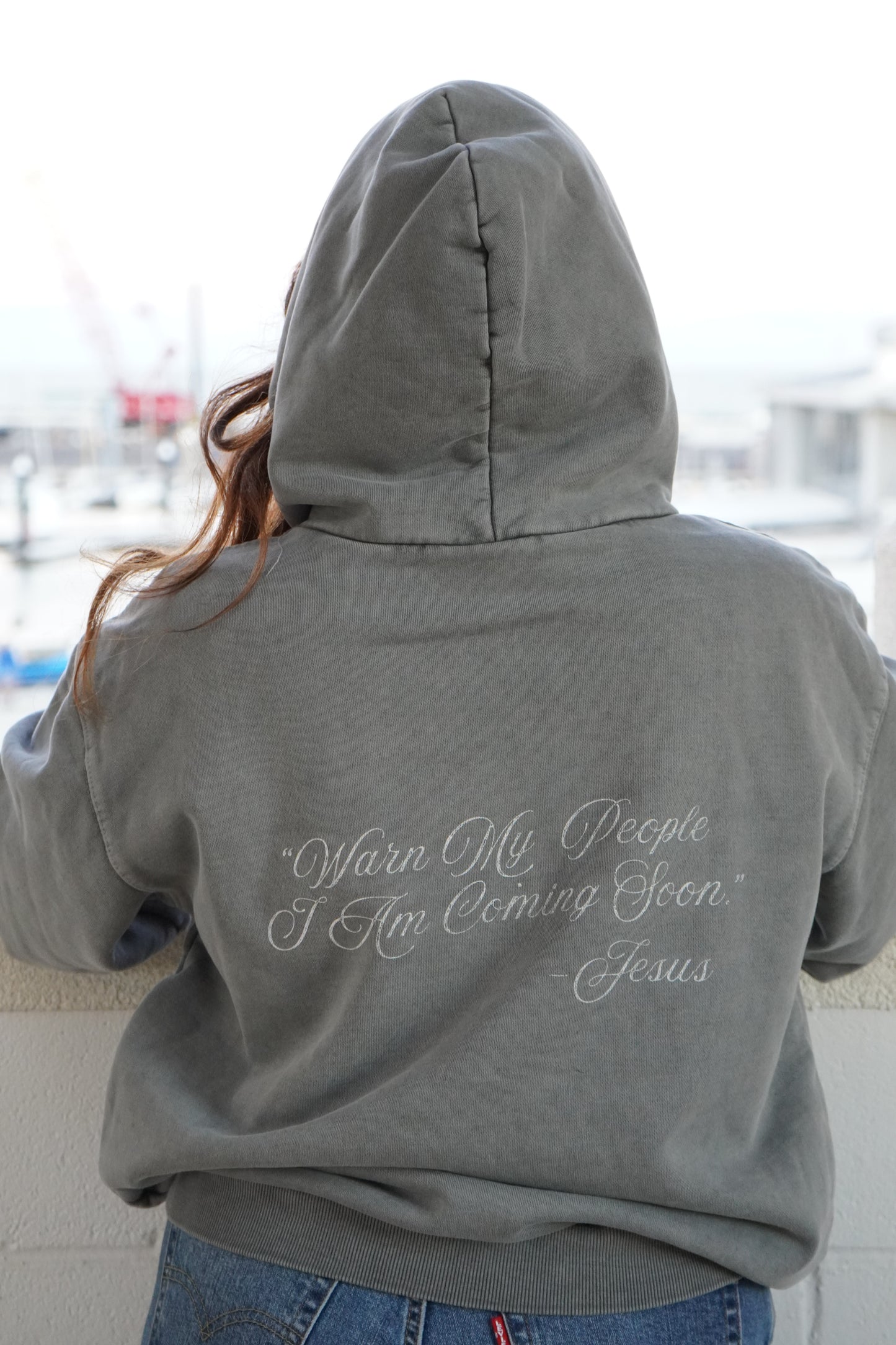 Jesus is Coming Hoodie (Grey)