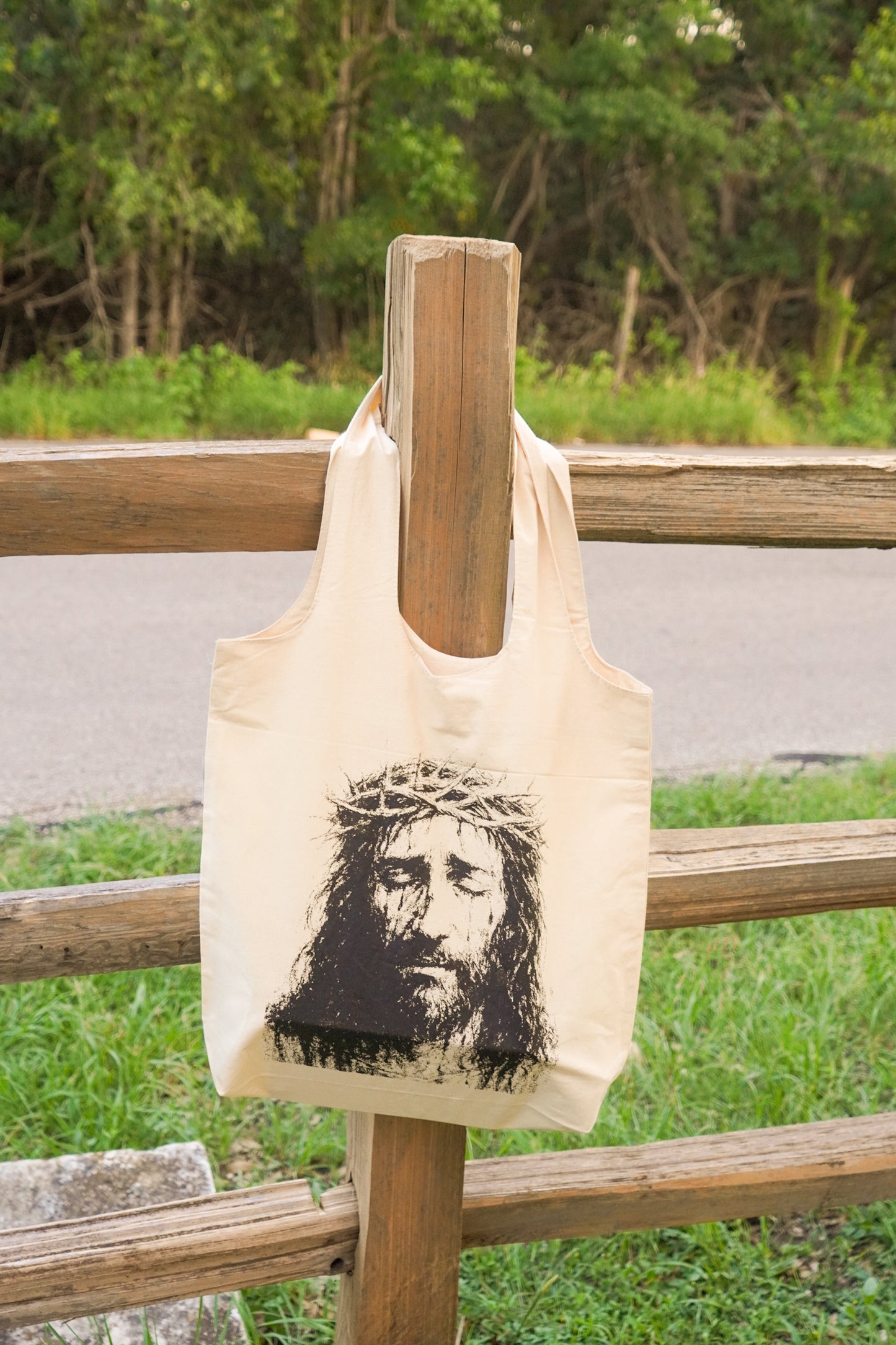 Jesus is coming tote bag