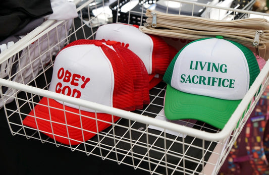 Living sacrifice cap