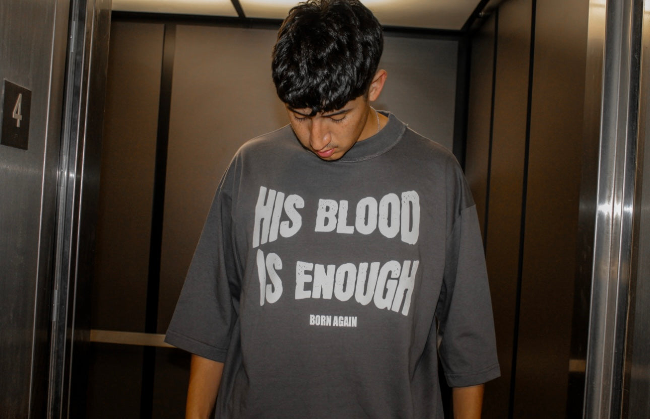 His blood is enough