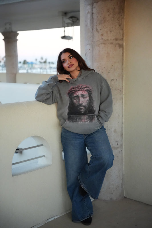 Jesus is Coming Hoodie (Grey)