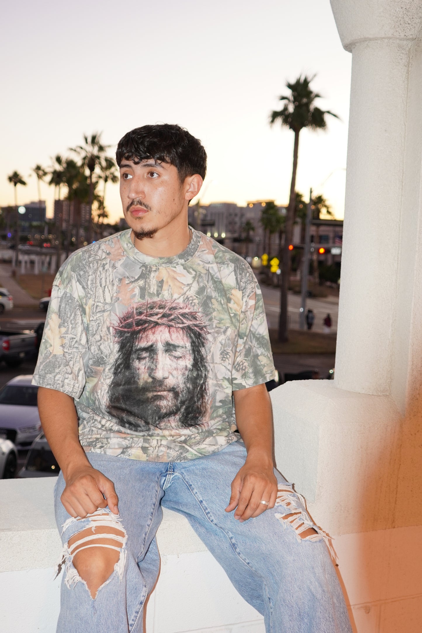 Jesus is coming Tee (Camo)